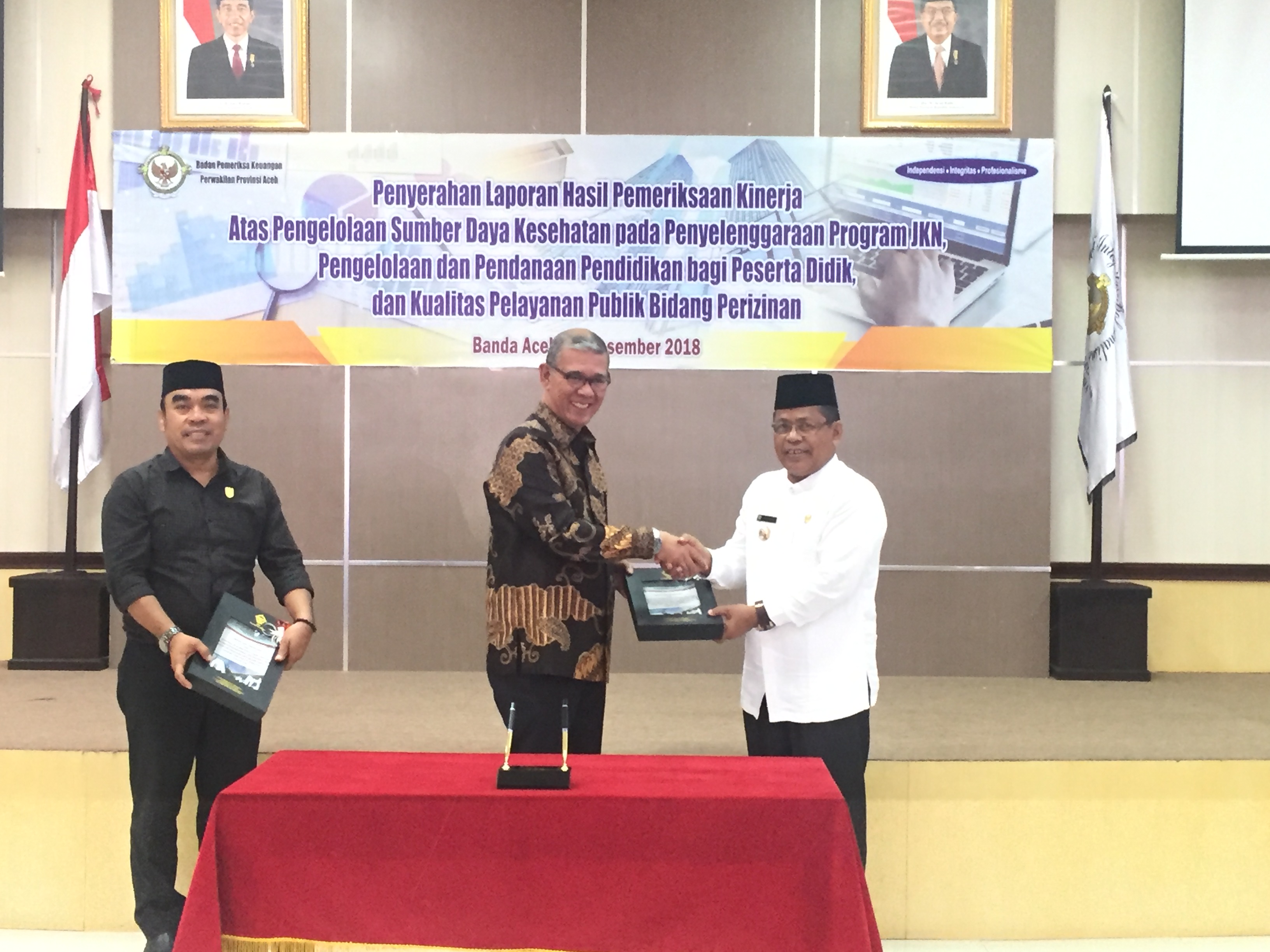 Infopublik Wali Kota Banda Aceh Terima Hasil Audit Kinerja Dari Bpk