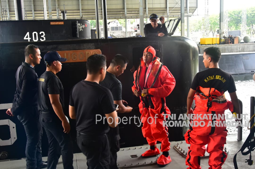 Infopublik Latihan Penyelamatan Dan Pencarian Kapal Selam Masuki