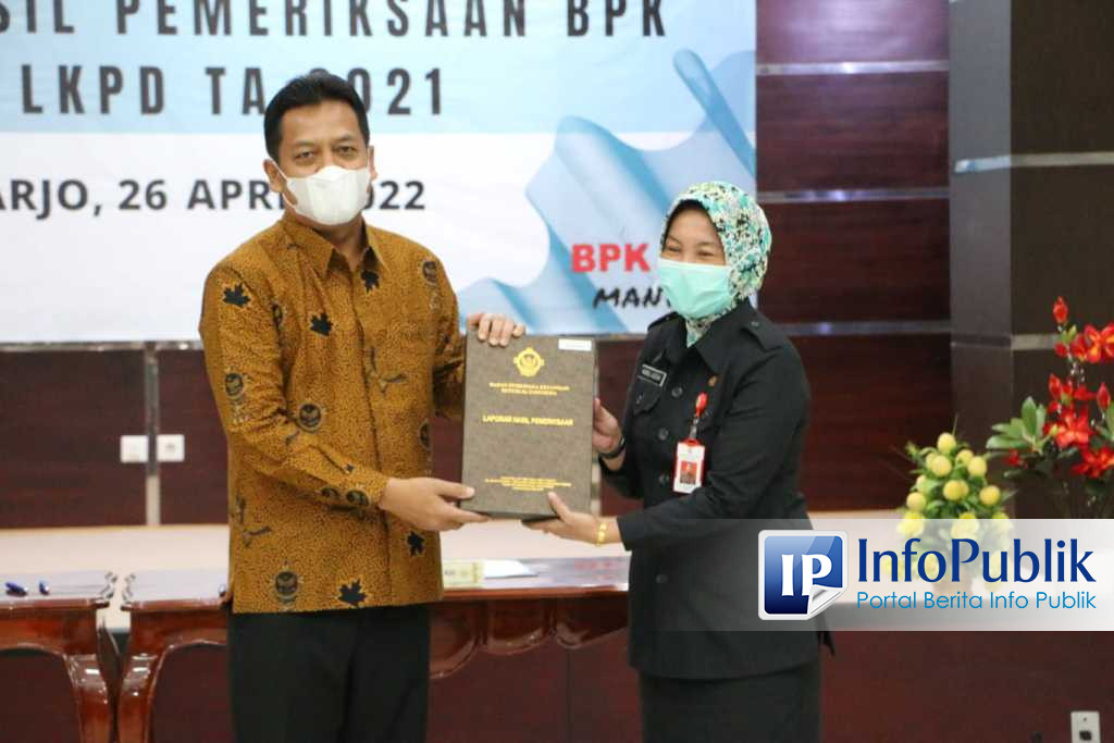 Infopublik Bojonegoro Kembali Raih Predikat Wtp Dari Bpk