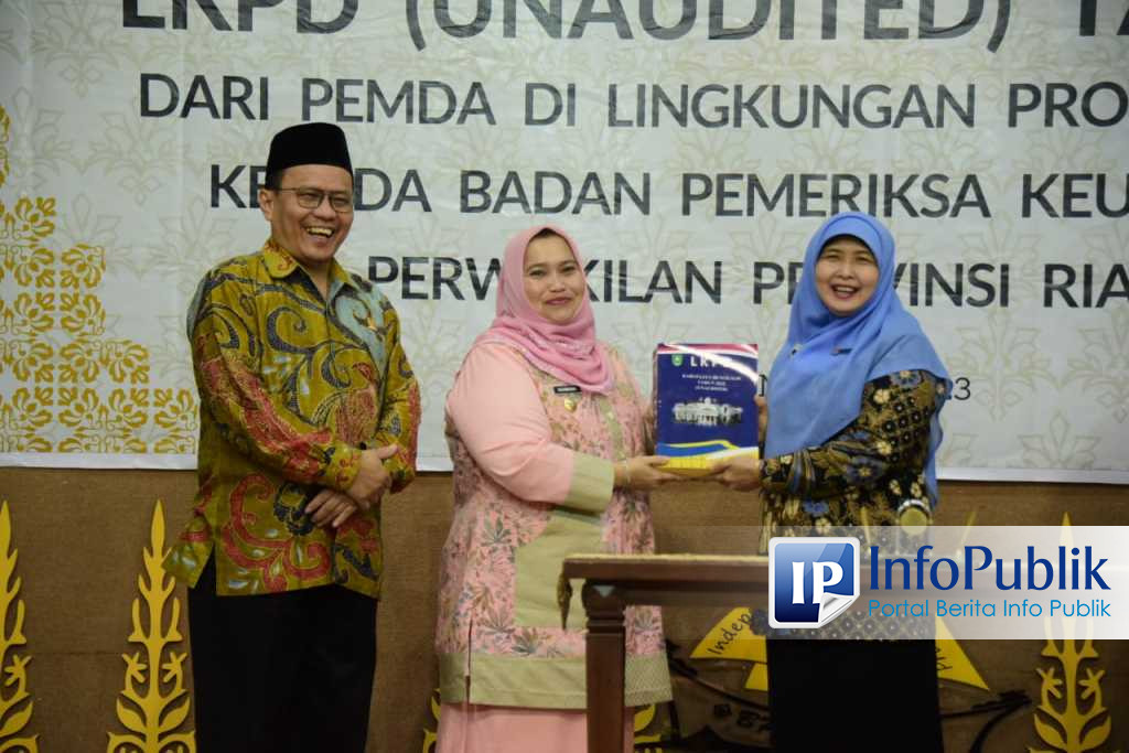 Infopublik Bupati Kasmarni Serahkan Lkpd Unaudited Ta Kepada Bpk