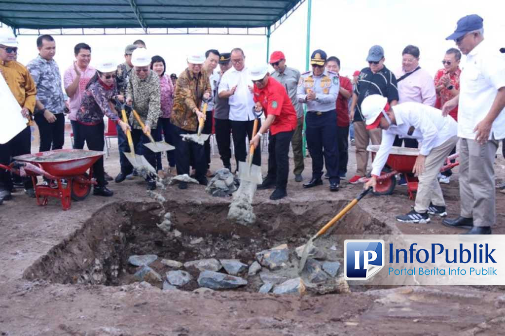 InfoPublik Pembangunan Gedung Terminal Bandara Singkawang Dimulai