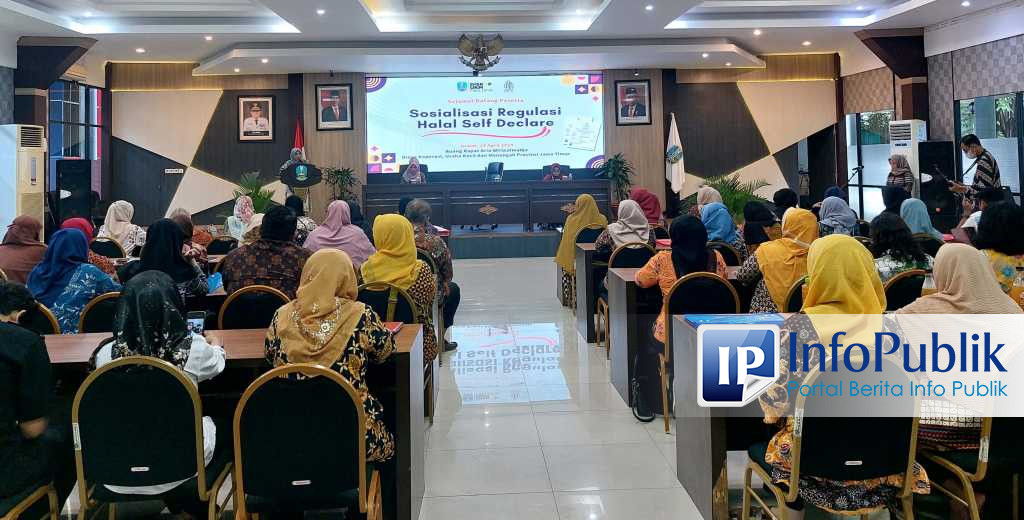 Infopublik Diskop Ukm Jatim Terus Dukung Percepatan Sertifikasi Halal