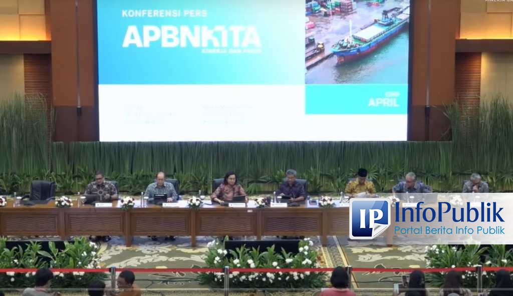 InfoPublik Menyala Kinerja APBN Maret 2024 Surplus Rp8 1 Triliun