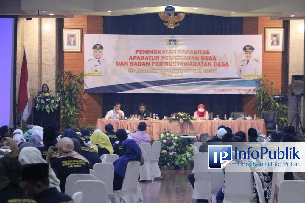 InfoPublik Wabup Gresik Minta Kepala Desa Dan BPD Komitmen Turunkan