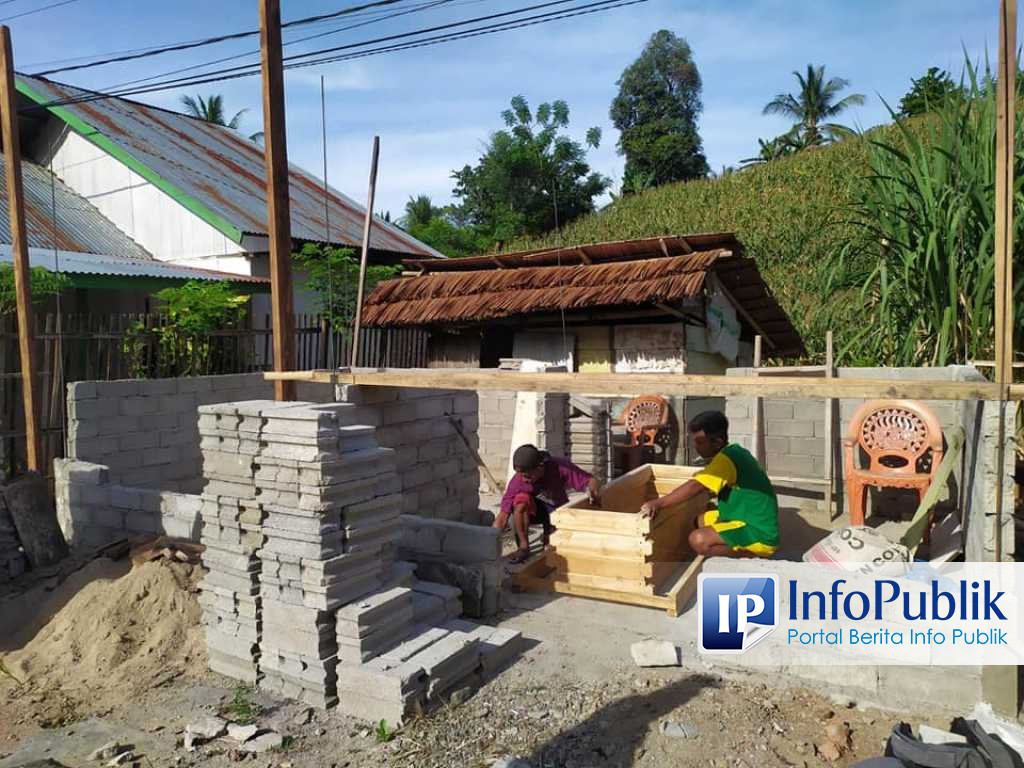 Infopublik Kadis Kominfo Ulkia Bantu Open Donasi Bedah Rumah Warga