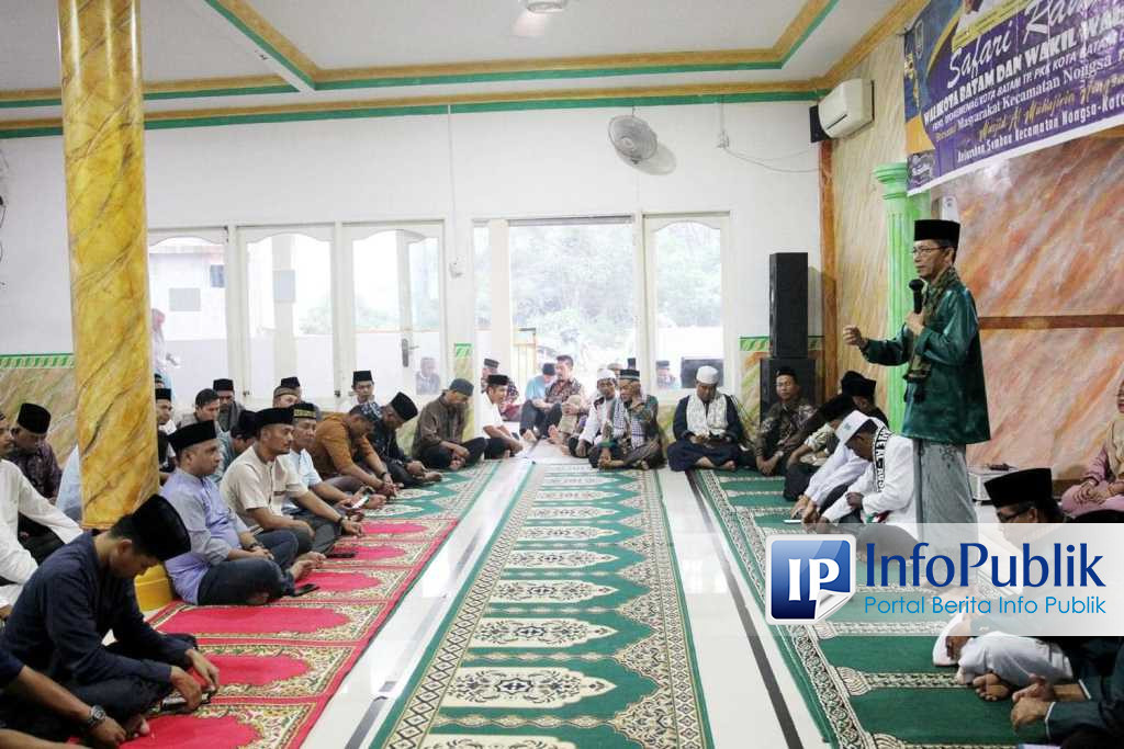 InfoPublik Safari Ramadan Di Masjid Al Muhajirin Nongsa Amsakar