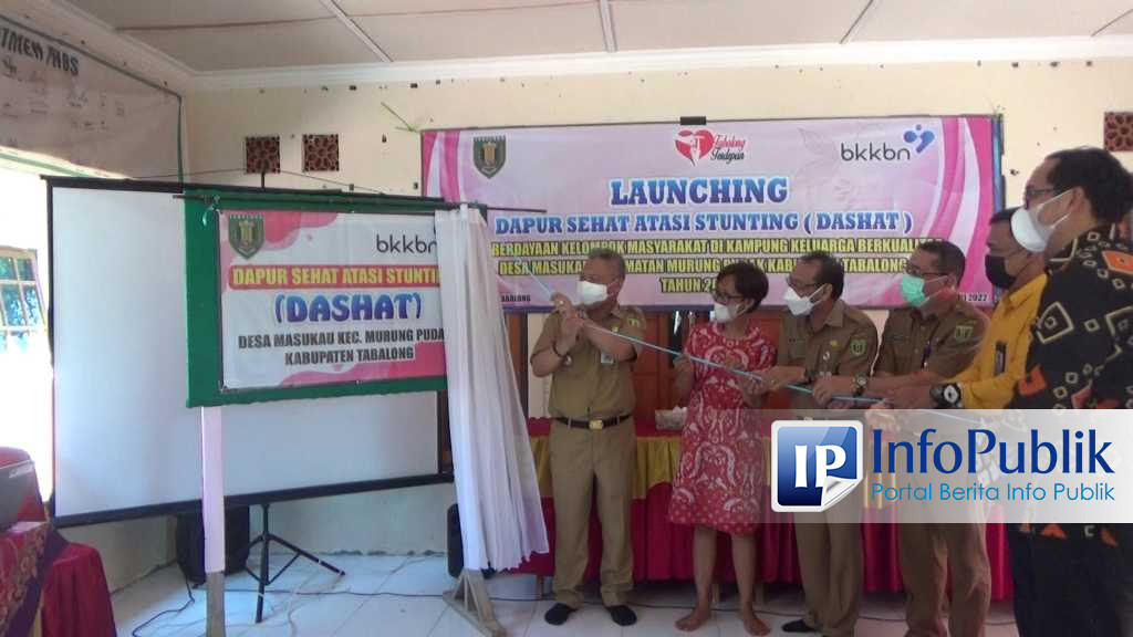 Infopublik Cegah Stunting Wabup Mawardi Luncurkan Program Dapur Sehat