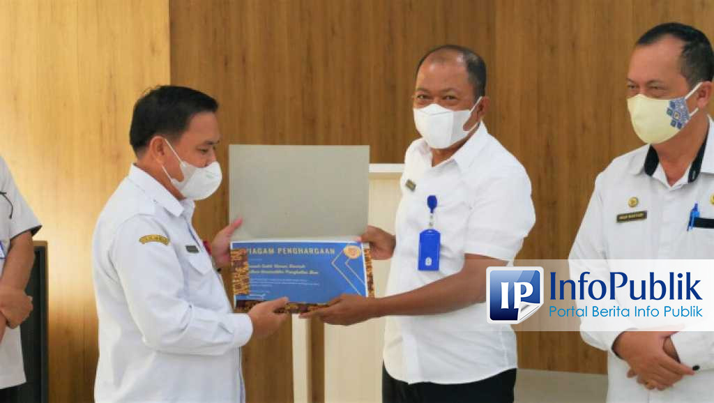 Infopublik Raih Peringkat Pertama Rssi Pangkalan Bun Terima