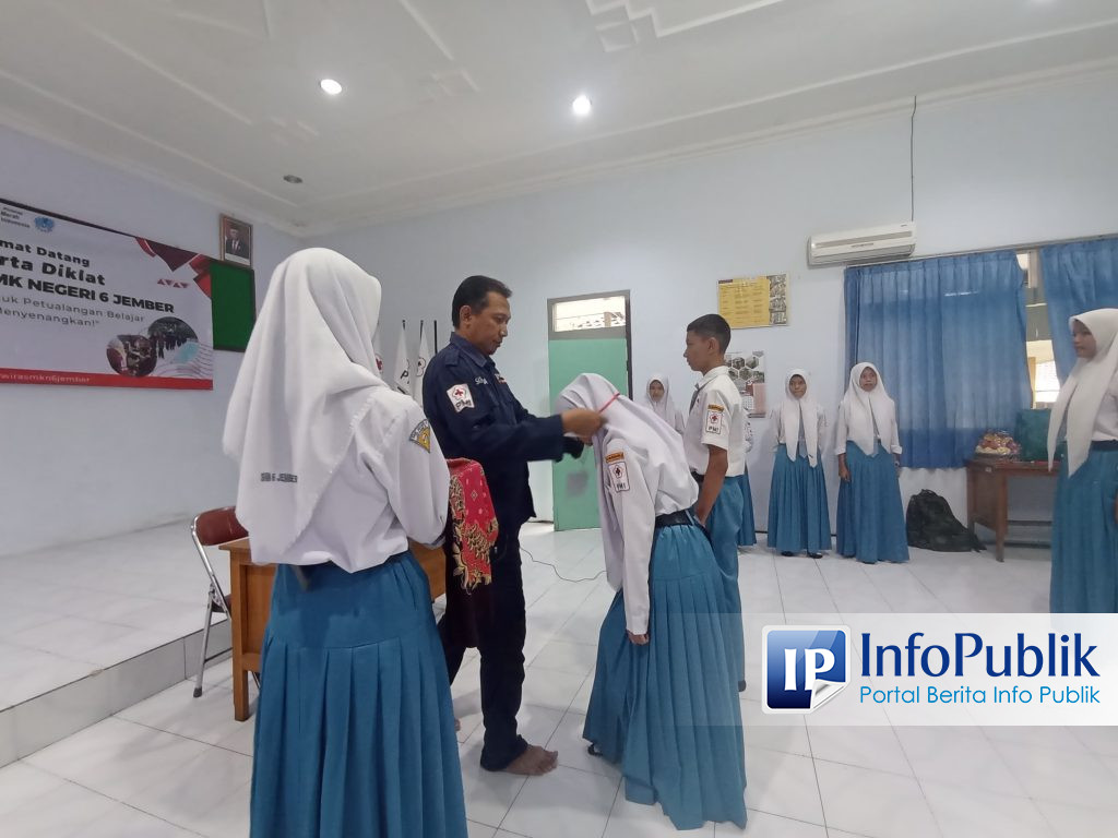 Infopublik Kaderisasi Anggota Pmr Wira Smkn Jember Gelar Pendidikan