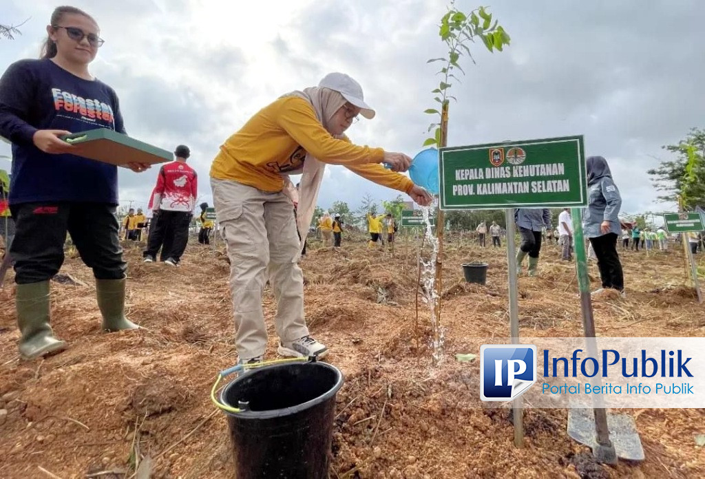 InfoPublik Pemprov Kalsel Apresiasi PHL Kementerian LHK Dalam