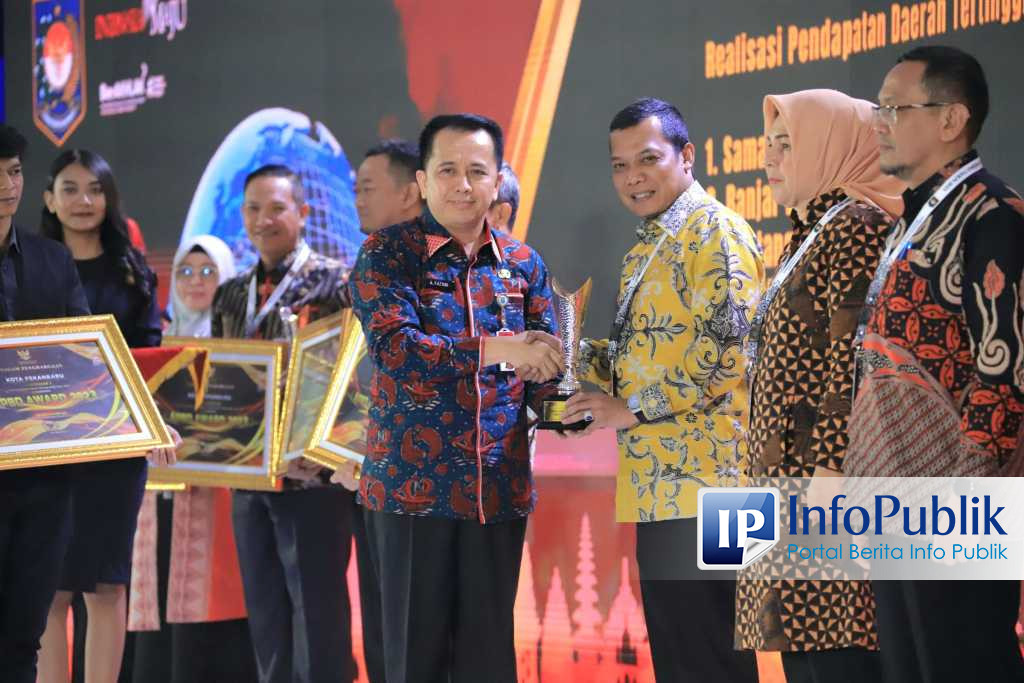 Infopublik Dua Penghargaan Diborong Pemko Pekanbaru Di Apbd Award