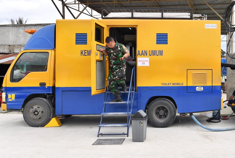 Infopublik Enam Set Toilet Portabel Disiagakan Kementerian Pupr Di