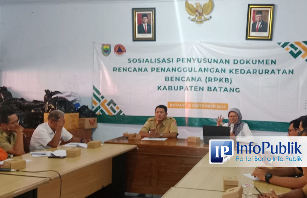 Infopublik Bpbd Batang Susun Rencana Penanggulangan Kedaruratan Bencana