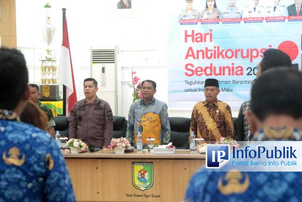 InfoPublik Pemkab Sergai Peringati Hakordia 2024 Dengan Teguhkan