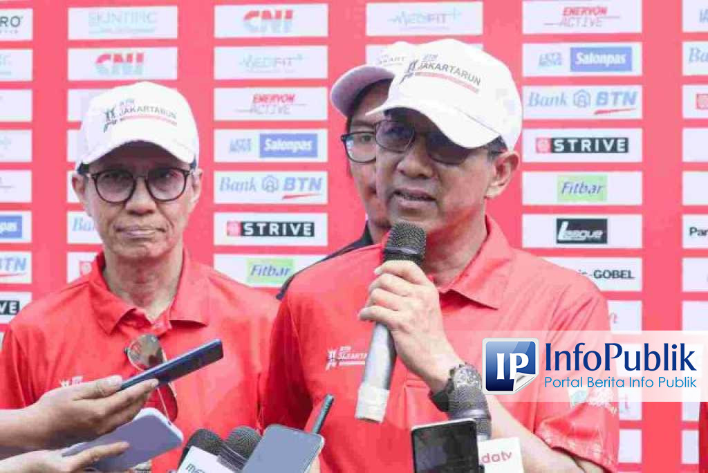 Infopublik Lewat Btn Jakarta Run Pj Gubernur Heru Berharap Event