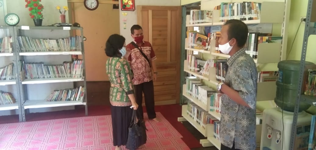 Infopublik Disarpustaka Lakukan Pembinaan Perpustakaan Bajenta Desa