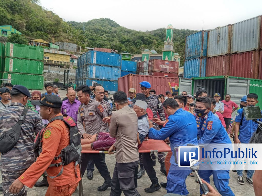 InfoPublik Polairud Polda Gorontalo Evakuasi Penumpang Kapal Cepat