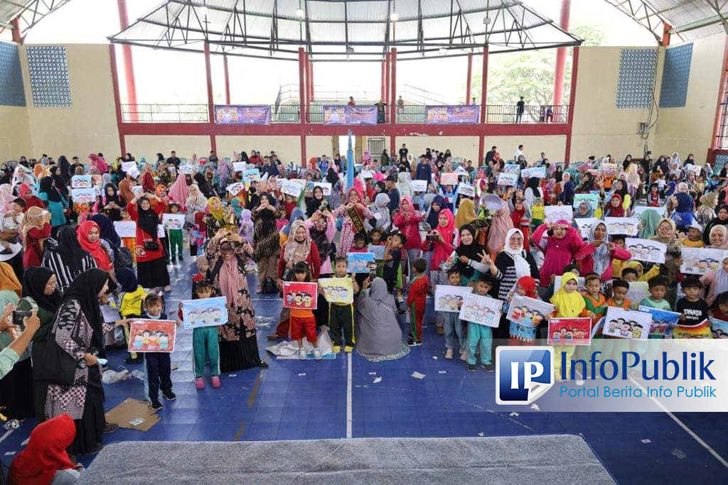 Infopublik Bunda Paud Buka Lomba Mewarnai Semarak Pendidikan Tahun