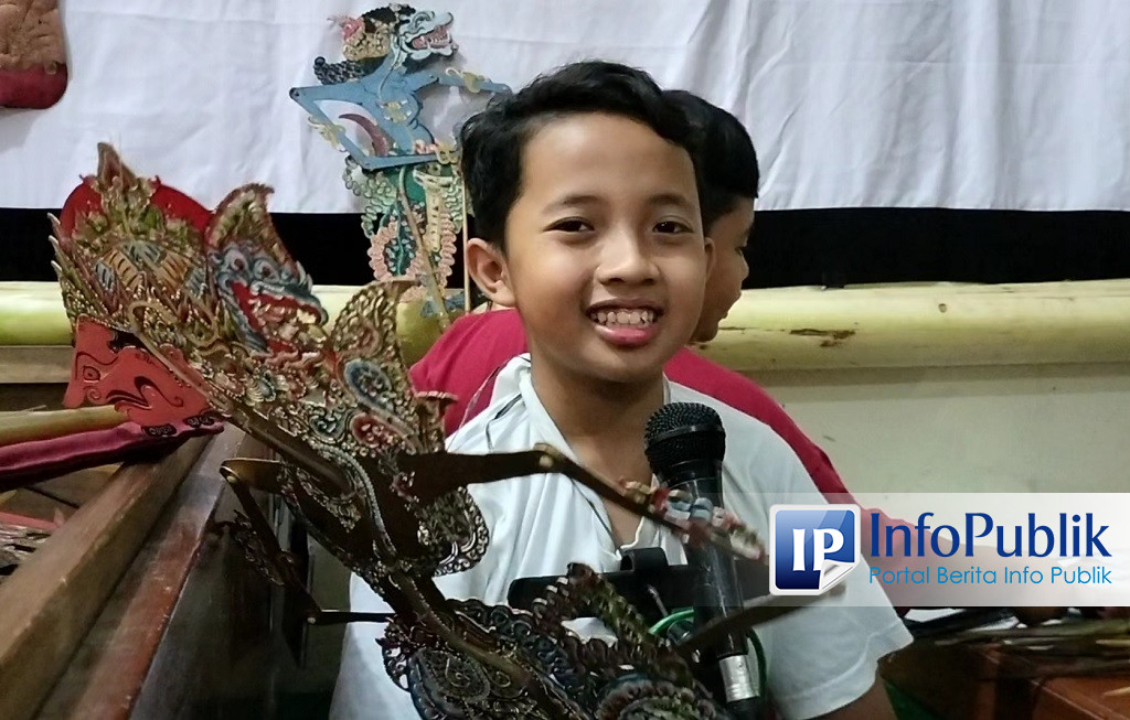 Infopublik Hari Wayang Lima Dalang Cilik Siap Beraksi