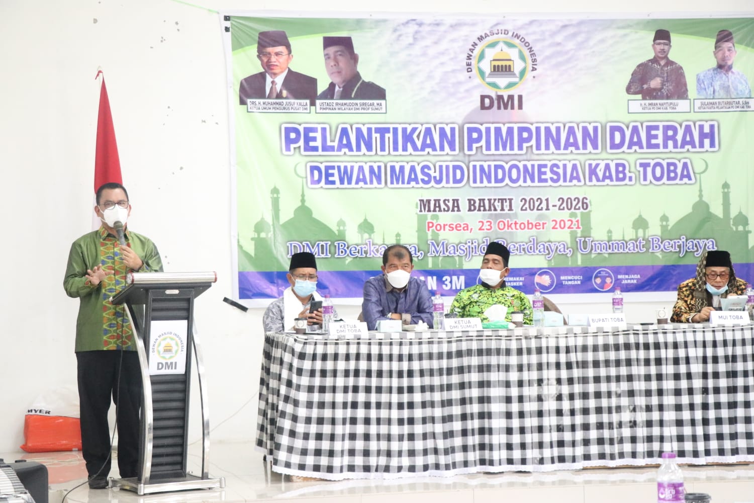 Infopublik Bupati Toba Fungsi Masjid Dijadikan Pusat Ibadah Dan