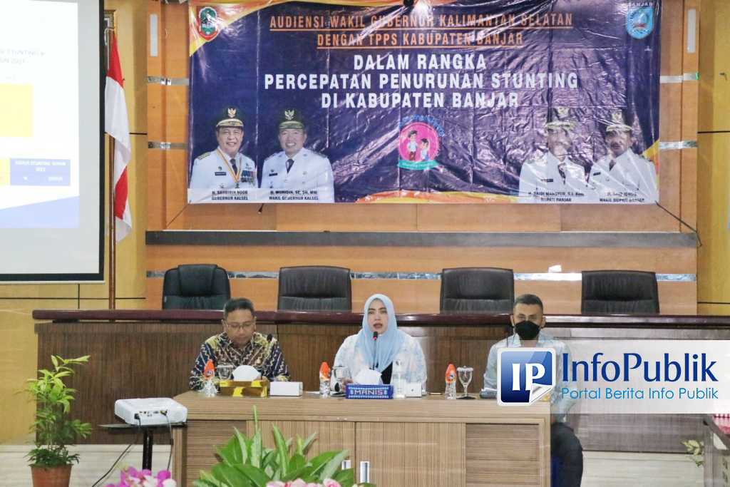 Infopublik Tpps Banjar Komitmen Turunkan Angka Stunting