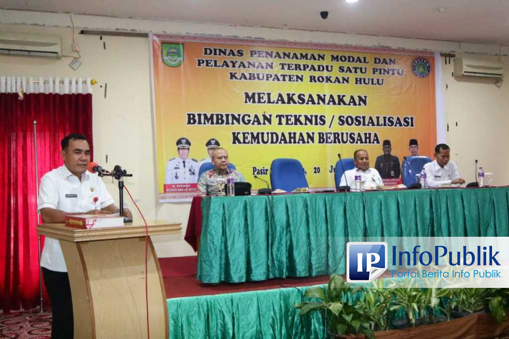 InfoPublik Pemkab Komit Berikan Kemudahan Izin Berusaha Bagi Pelaku UMKM