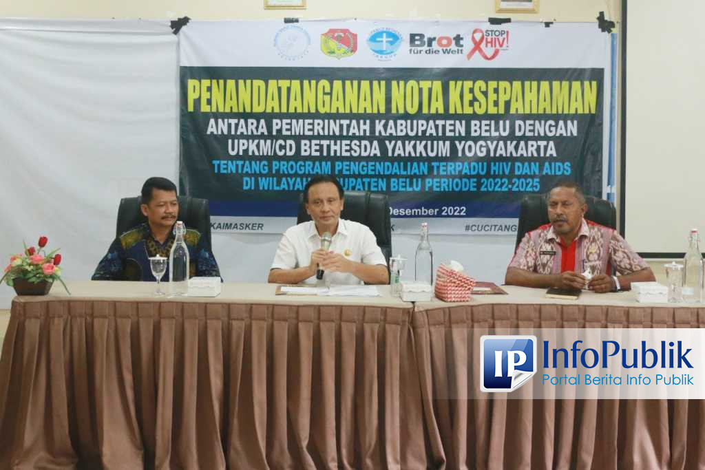 Infopublik Pemkab Belu Dan Bethesda Yakkum Tandatangani Mou