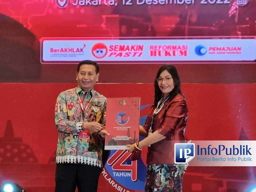 Infopublik Kota Malang Terima Penghargaan Peduli Ham