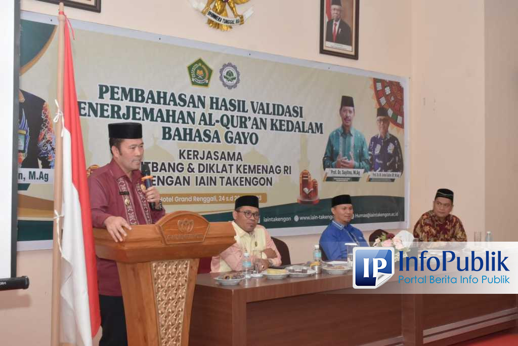 Infopublik Pj Bupati Haili Buka Fgd Hasil Validasi Penerjemahan Al