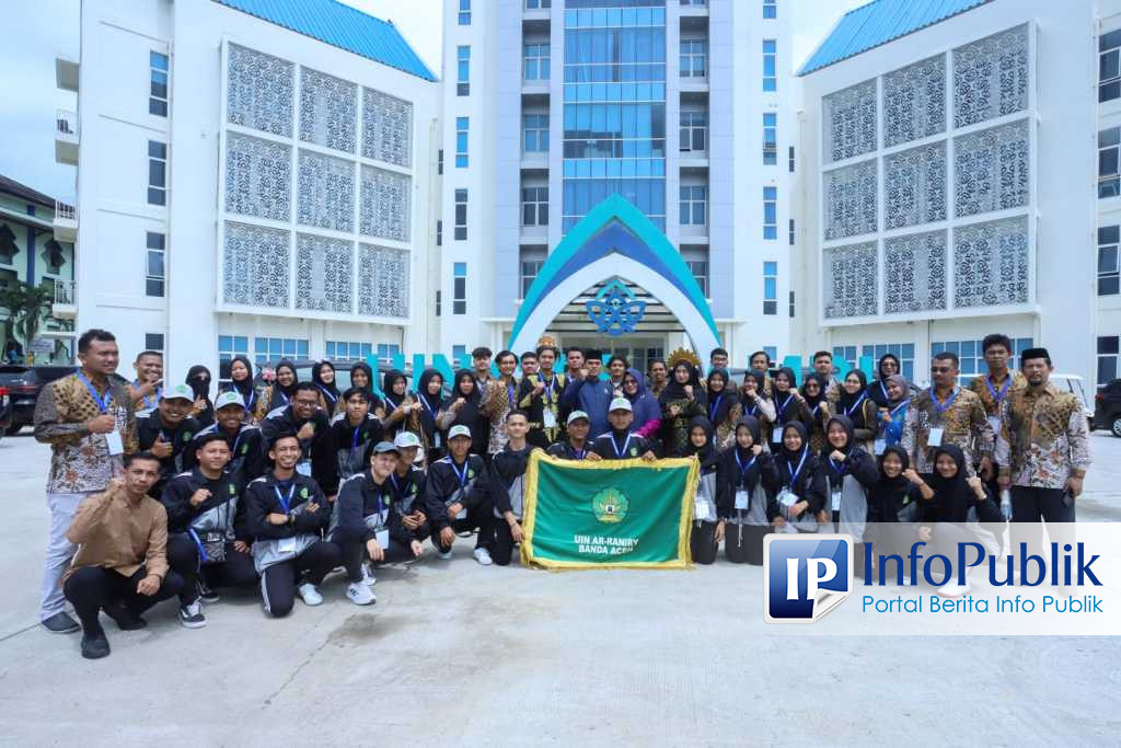 InfoPublik Borong 15 Medali Di PKM Jambi UIN Ar Raniry Raih Juara