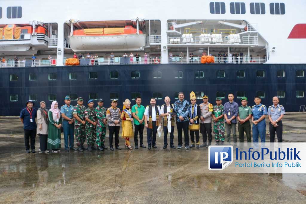 Infopublik Kapal Pesiar Vasco Da Gama Singgahi Kawasan Sabang