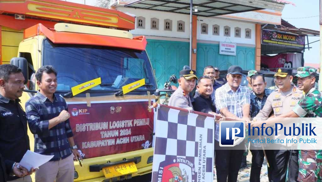 InfoPublik TNI Polri Kawal Distribusi Logistik Pemilu Hingga Ke TPS