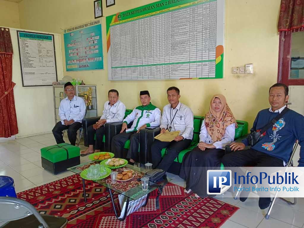 Infopublik Kasubbag Tu Kemenag Balangan Gelar Sidak Pasca Libur Idulfitri