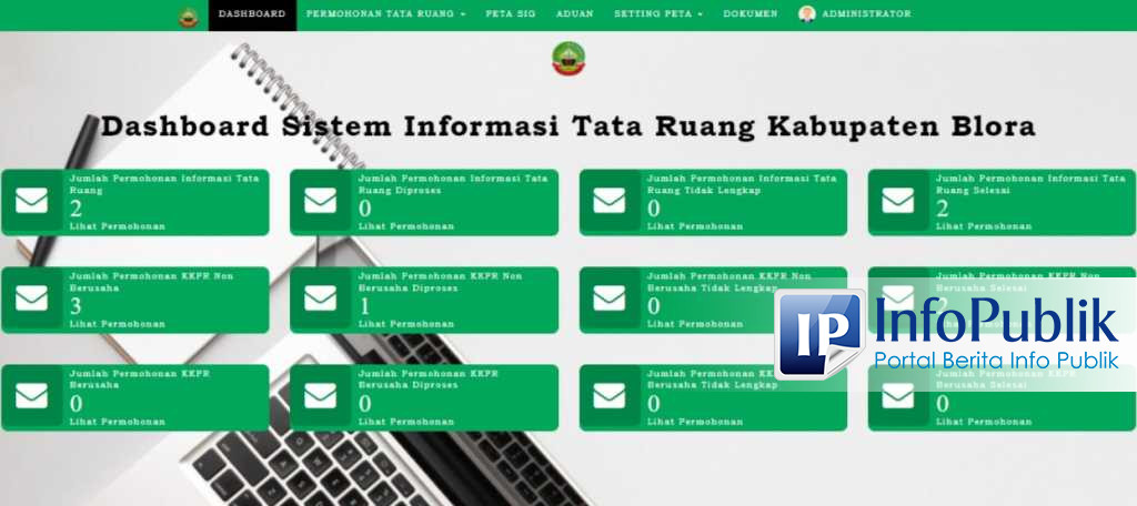 Infopublik Dpupr Kembangkan Sistem Informasi Tata Ruang Kabupaten Blora Secara Digital