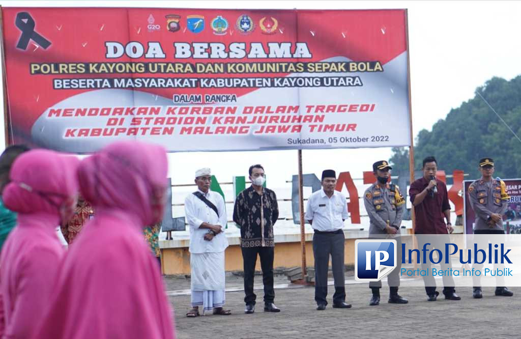 Infopublik Daud Yordan Ikut Doakan Korban Tragedi Di Stadion