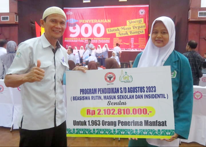 InfoPublik Selama Tahun 2023 UPZ Baznas Semen Padang Salurkan Zakat