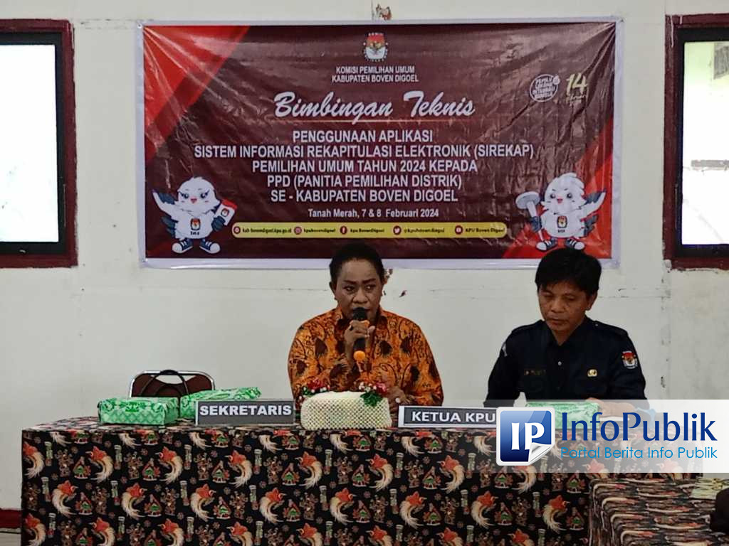 Infopublik Distribusi Logistik Pemilu Di Boven Digoel Mulai Dilakukan