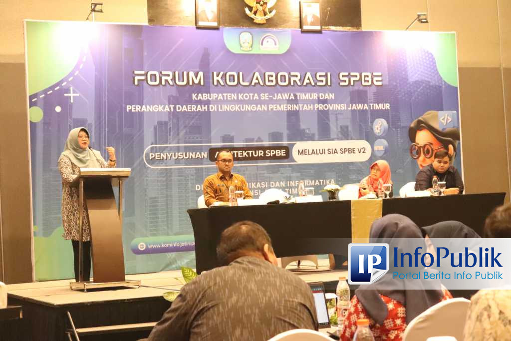 InfoPublik Kadiskominfo Jatim Targetkan Indeks SPBE Kabupaten Kota