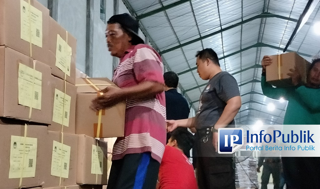 InfoPublik KPU Batang Mulai Terima Kiriman Surat Suara