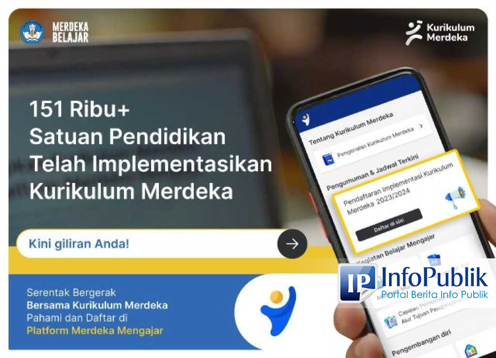 Infopublik Pahami Pendaftaran Kurikulum Merdeka Untuk Lewat