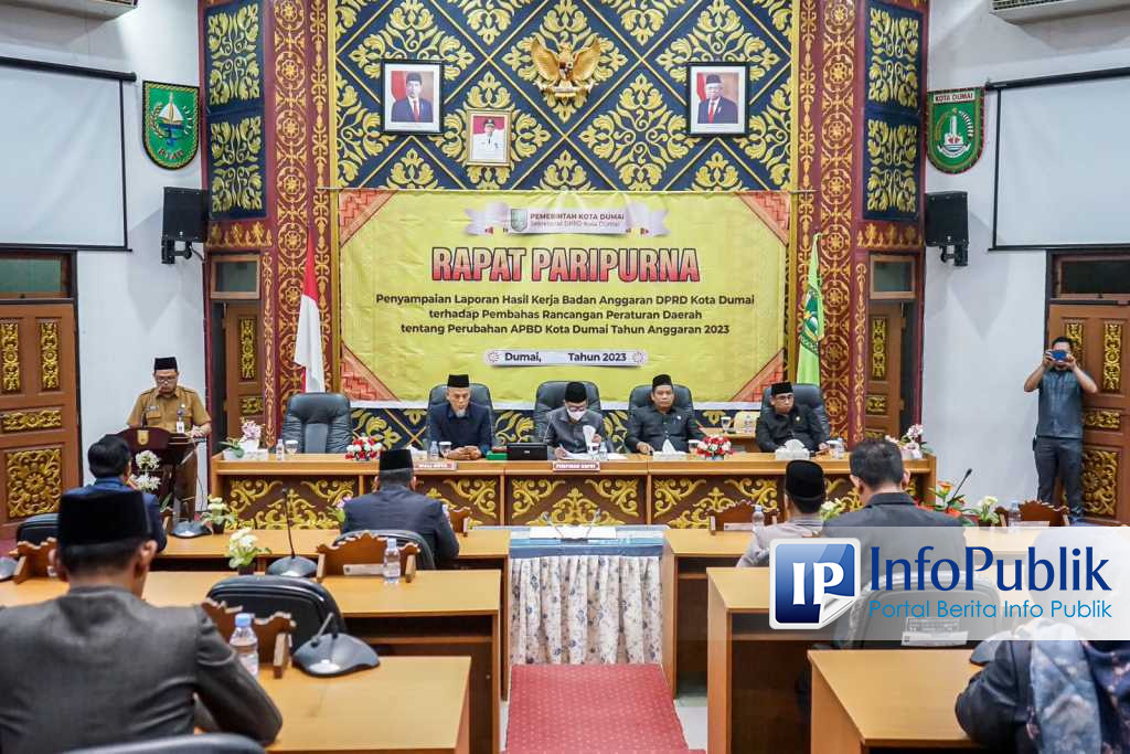 InfoPublik DPRD Kota Dumai Sahkan APBD Perubahan Kota Dumai 2023