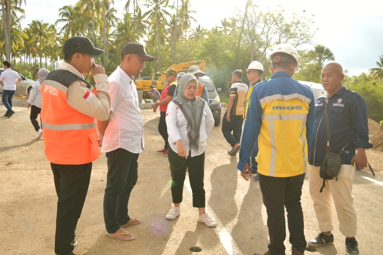 Infopublik Pembangunan Jalan Akses Bandara Imbodu Pohuwato Selesai