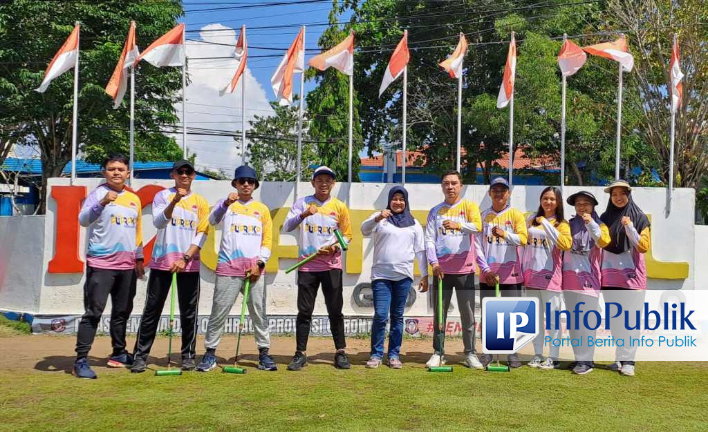 Infopublik Tim Dinas Pupr Pkp Juara Turnamen Gate Ball Se Provinsi