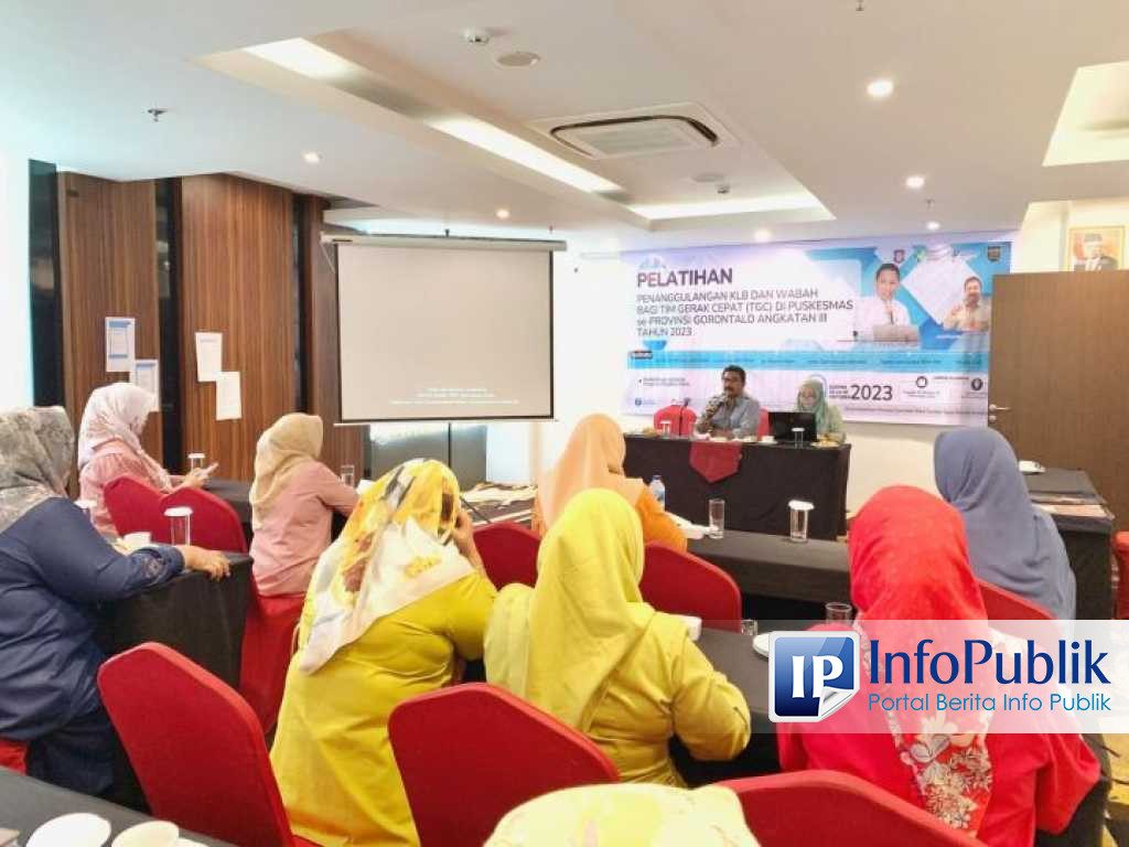 Infopublik Dinkes Provinsi Gorontalo Matangkan Kesiapan Hari