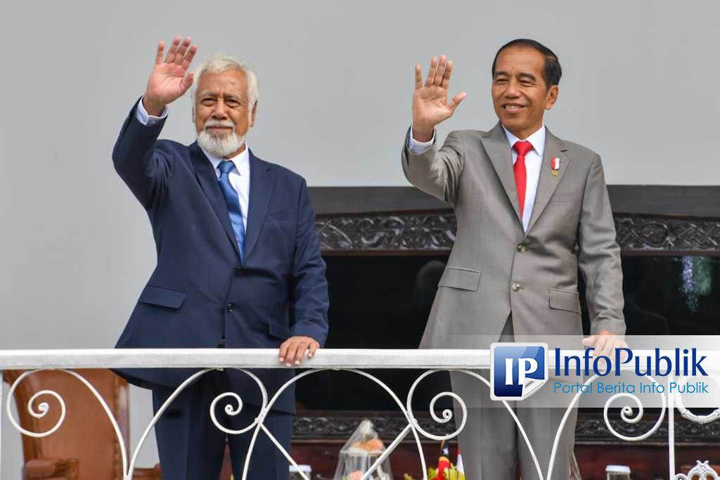 InfoPublik Presiden Jokowi Menerima Kunjungan PM Xanana Gusmao