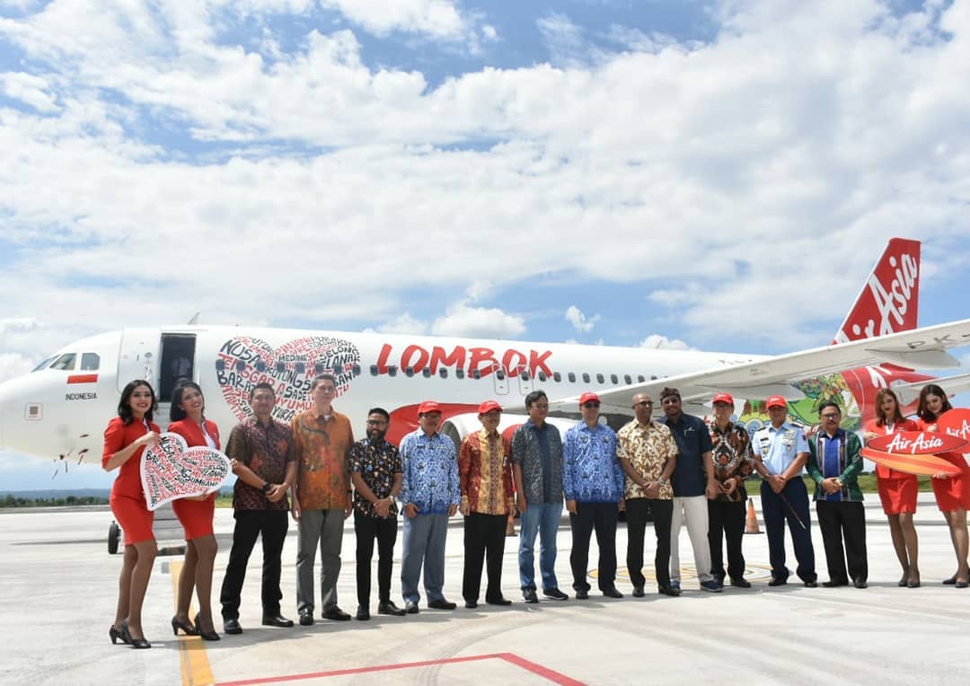 InfoPublik Tingkatkan Wisman Australia Air Asia Jadikan Lombok Hub