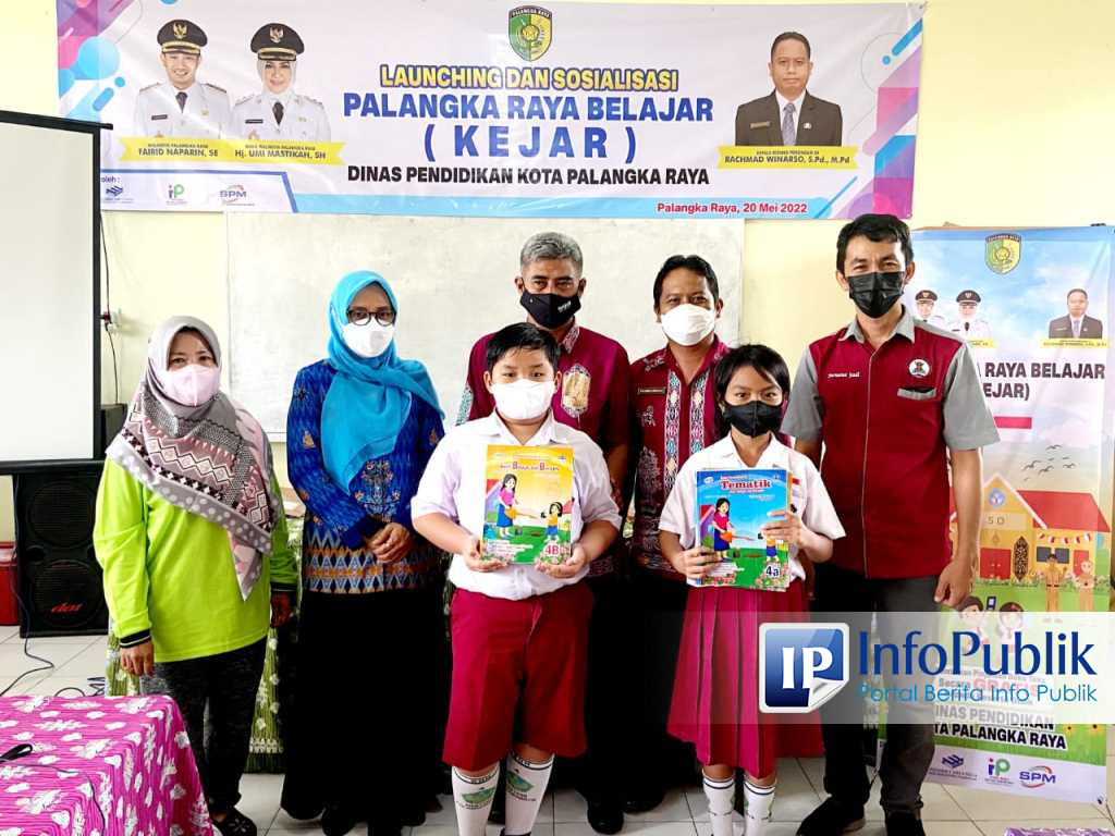 Infopublik Disdik Kota Palangka Raya Luncurkan Kejar