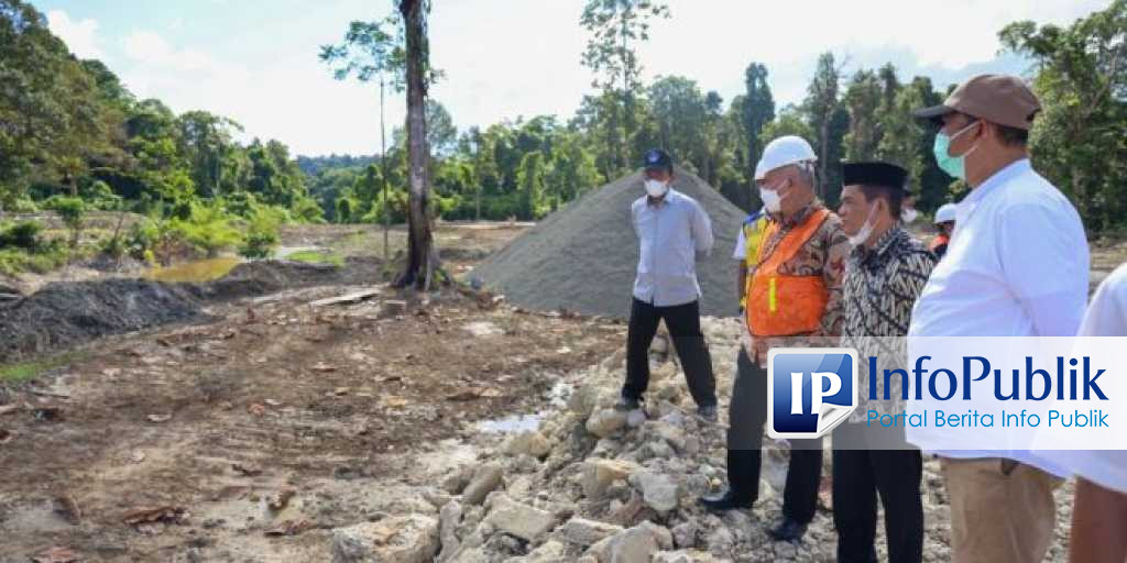 Infopublik Pembangunan Bendungan Dan Irigasi Sigulai Capai