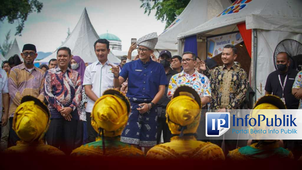 InfoPublik Menparekraf Buka Pameran AKI Di Taman Sari