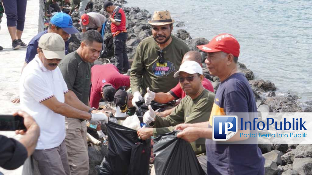 Infopublik Aksi Pilah Sampah Di Tikep Meriahkan World Clean Up Day